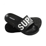 SUPERDRY CORE GRAPHIC POOL SLIDE MF310266A-33B Black Image 