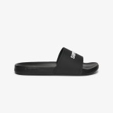 SUPERDRY LOGO POOL SLIDE MF310271A-AZD Μαύρο Εικόνα 