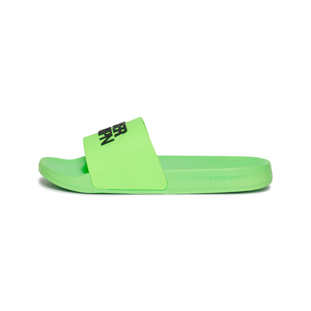 SUPERDRY SPORTSWEAR LOGO POOL SLIDE MF310268A-27Y Λαχανί
