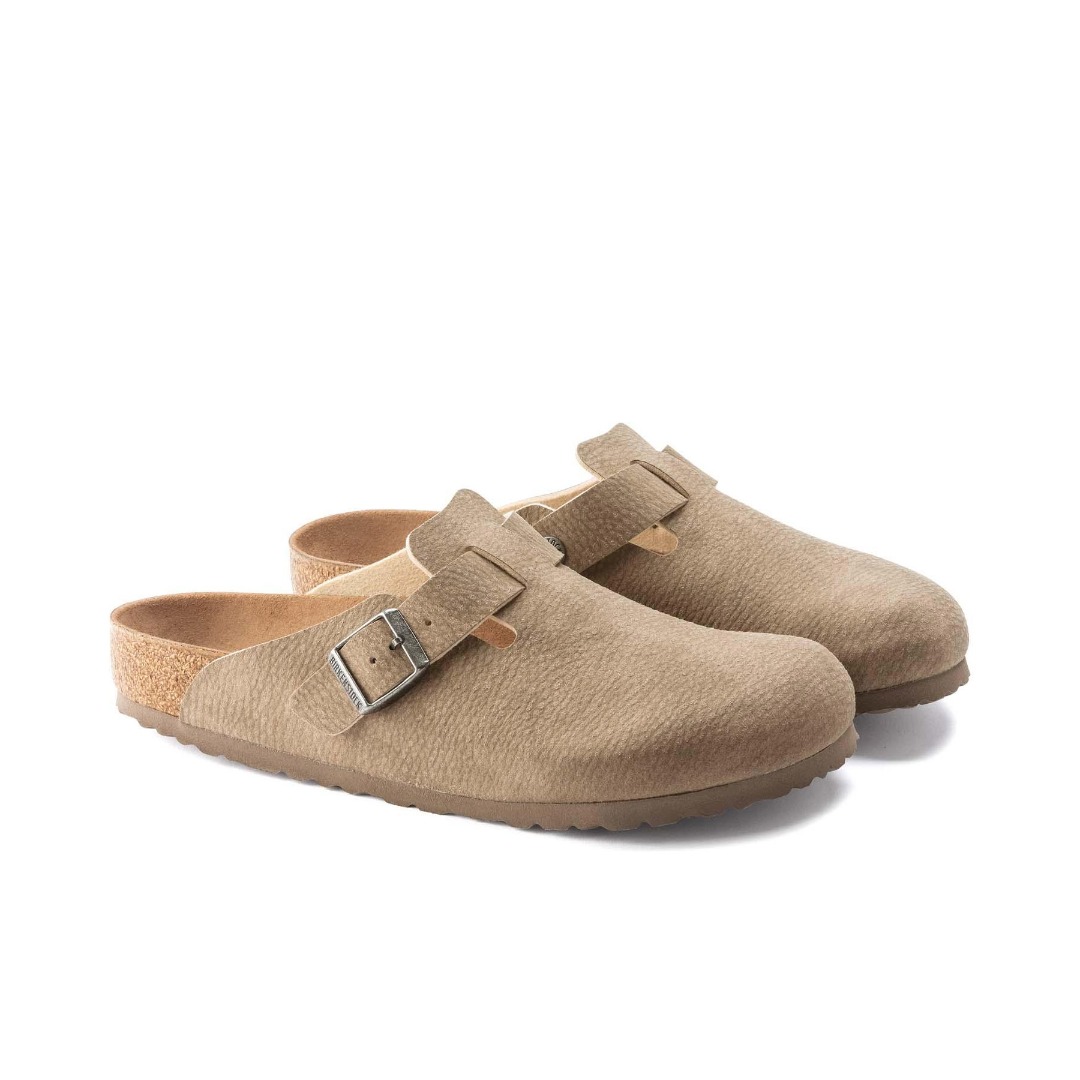 BIRKENSTOCK BOSTON 1023507-GRAY TAUPE Beige