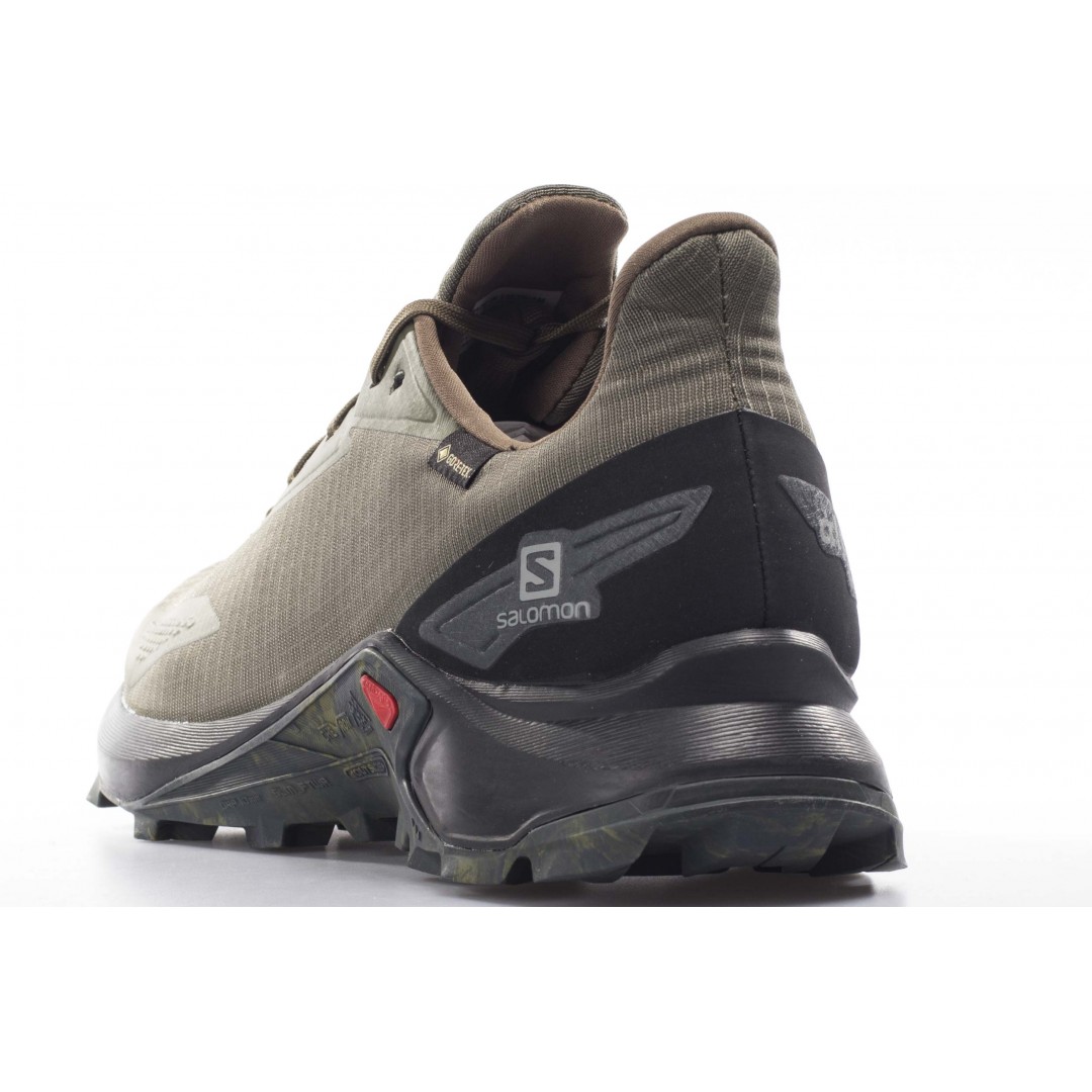 SALOMON ALPHACROSS BLAST GTX L411058-OLIVE Κhaki