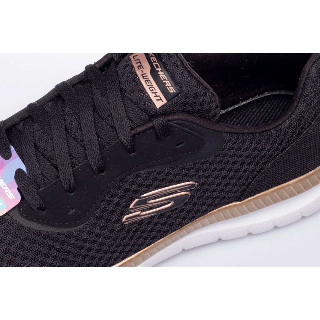 SKECHERS BOUNTIFUL 12606-BKRG Black