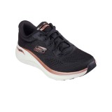 SKECHERS ARCH FIT ENGINEERED MESH LACE-UP W 150067-BKRG Black Image 1