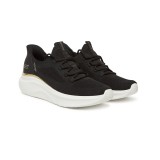 SKECHERS SLIP-INS ENGINEERED KNIT LACE UP 117617-BLK Μαύρο Εικόνα 0