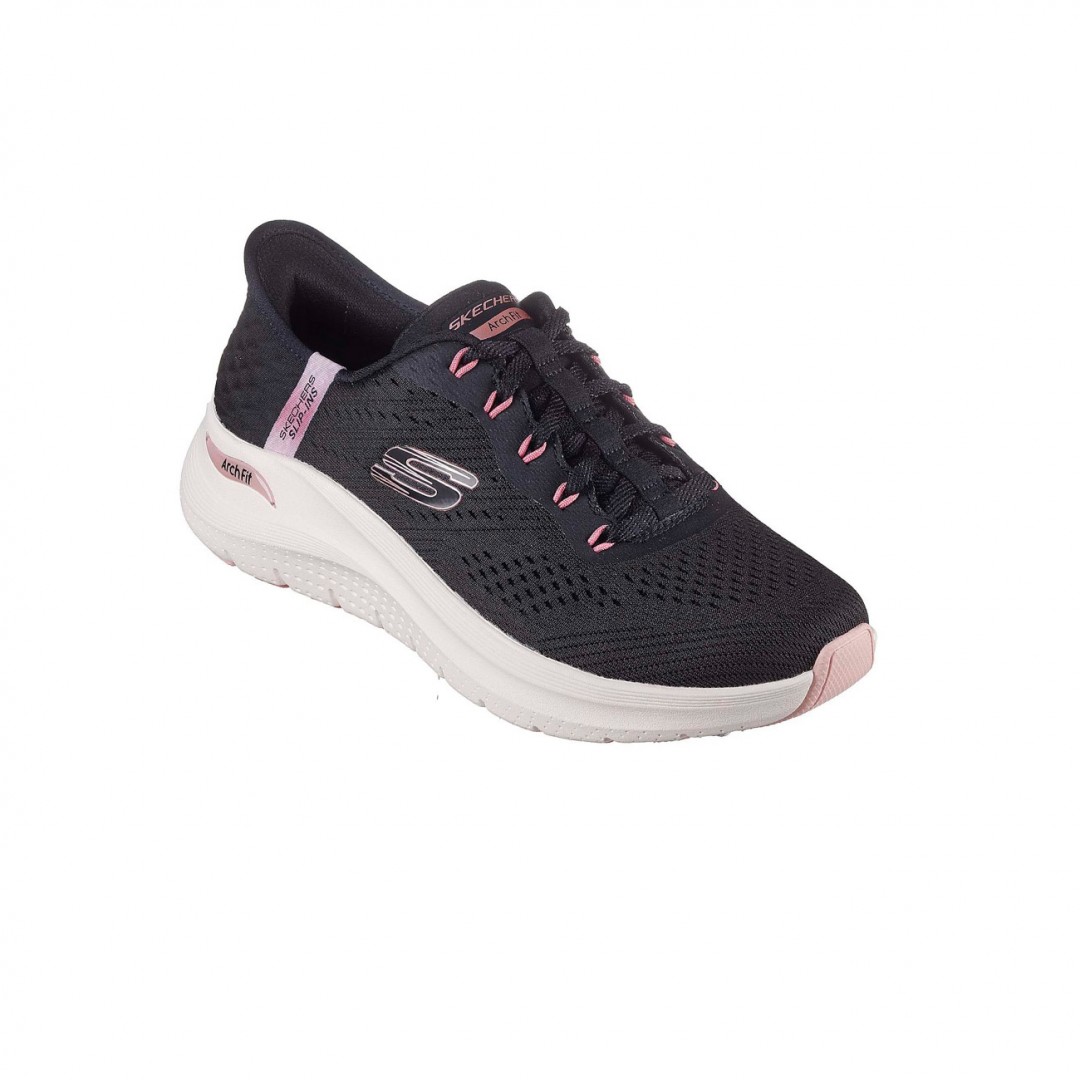 SKECHERS EASY CHIC 150066-BKRG Μαύρο