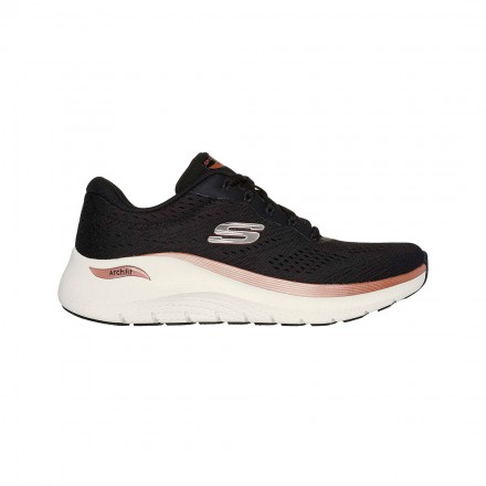 SKECHERS ARCH FIT ENGINEERED MESH LACE-UP W 150067-BKRG Black