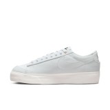 NIKE W BLAZER LOW PLATFORM CNVS DV7475-100 White Image 0