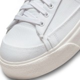 NIKE W BLAZER LOW PLATFORM CNVS DV7475-100 White Image 4