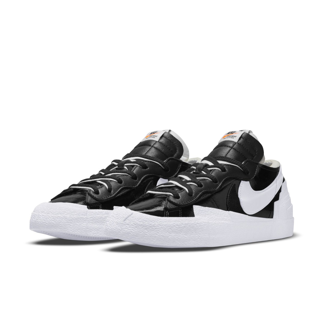 NIKE BLAZER LOW / SACAI DM6443-001 Black