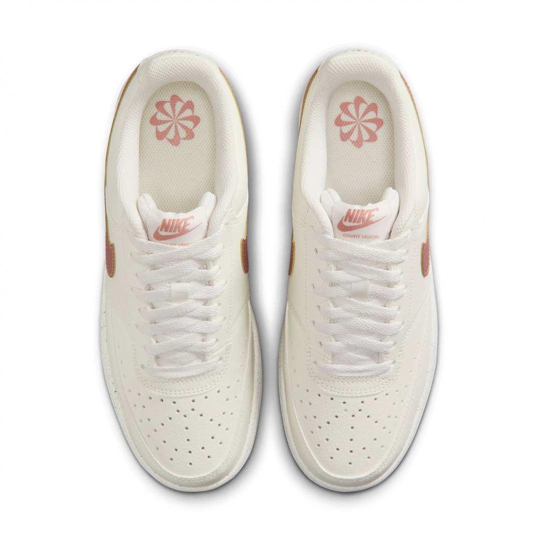 NIKE COURT VISION LOW NEXT NATURE DH3158-119 Εκρού
