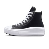 CONVERSE CHUCK TAYLOR ALL STAR MOVE PLATFORM FOUNDATIONAL LEATHER A04294C Black Image 0
