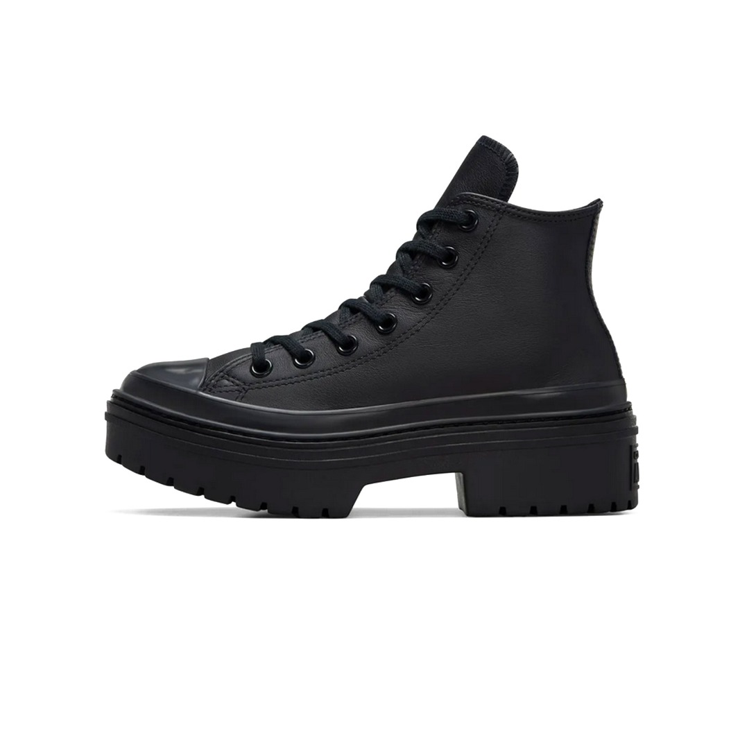 CONVERSE CHUCK TAYLOR ALL STAR HEEL LEATHER PLATFORM A10369C Μαύρο