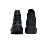 CONVERSE CHUCK TAYLOR ALL STAR HEEL LEATHER PLATFORM A10369C Μαύρο Εικόνα 2