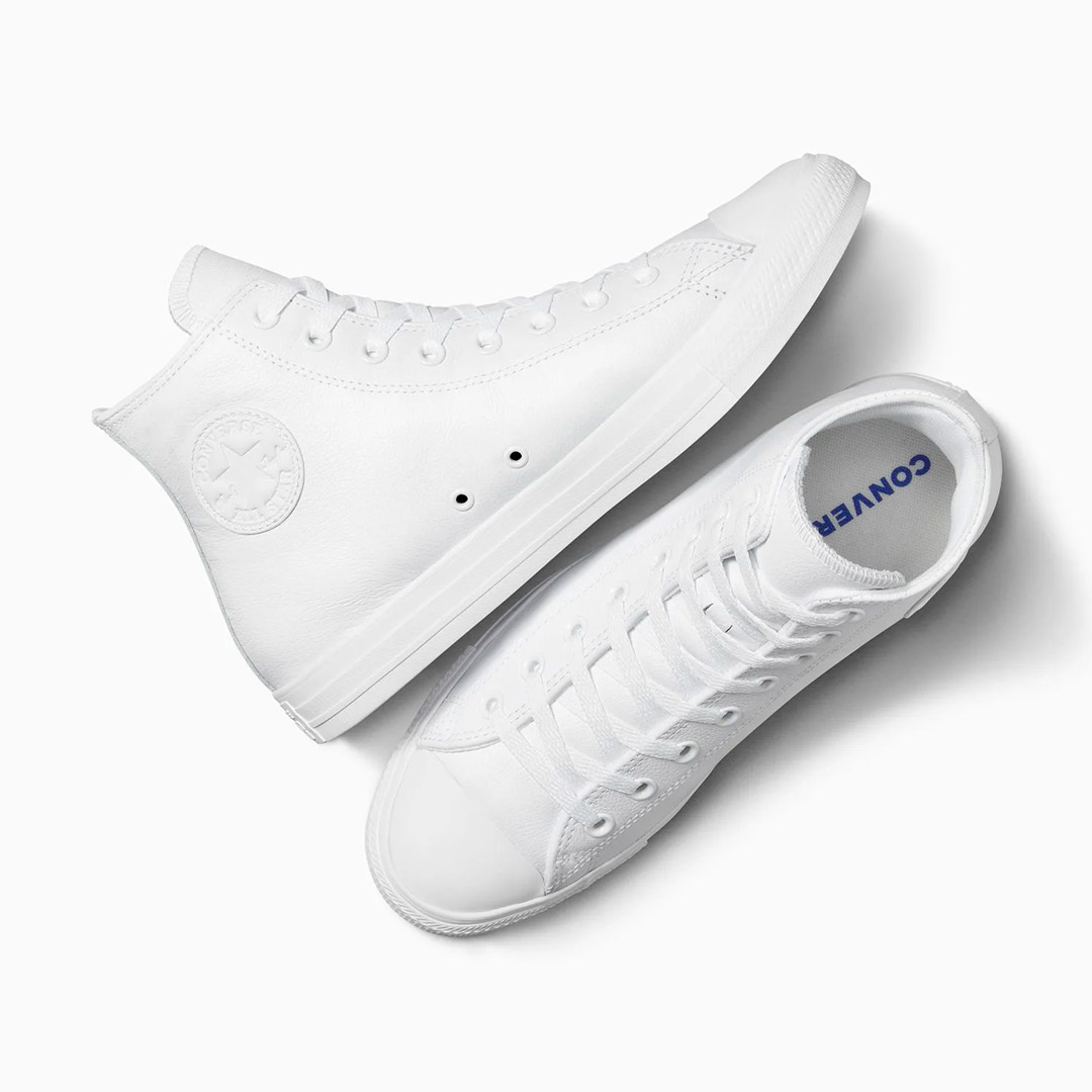 CONVERSE CHUCK TAYLOR ALL STAR TONAL LEATHER 1T406 Λευκό