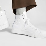 CONVERSE CHUCK TAYLOR ALL STAR TONAL LEATHER 1T406 Λευκό Εικόνα 6