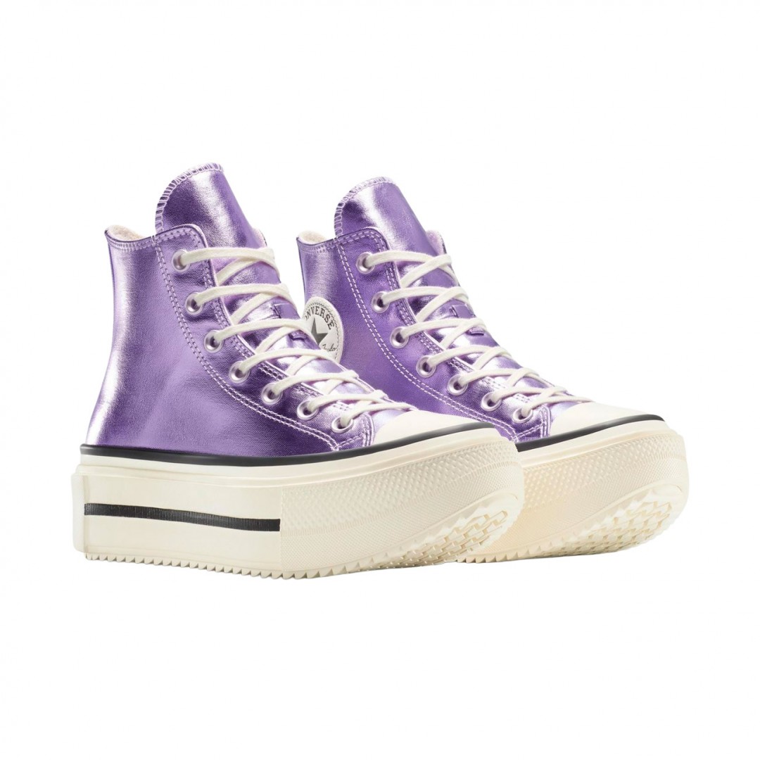 CONVERSE CHUCK TAYLOR ALL STAR DOUBLE METALLIC A15163C Μωβ