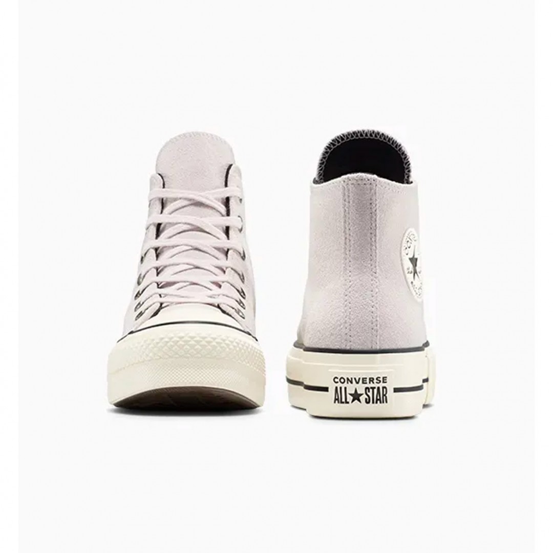 CONVERSE CHUCK TAYLOR ALL STAR PLATFORM COLORFUL SUEDE A14516C Εκρού