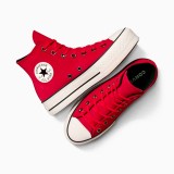 CONVERSE CHUCK TAYLOR ALL STAR PLATFORM COLORFUL SUEDE A14515C Κόκκινο Εικόνα 2