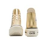 CONVERSE CHUCK TAYLOR ALL STAR DOUBLE STACK METALLIC A15164C Χρυσό Εικόνα 1