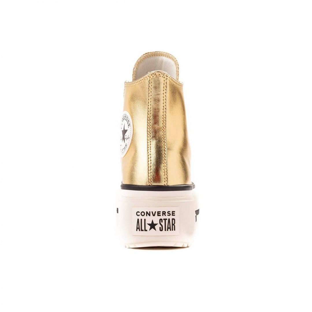 CONVERSE CHUCK TAYLOR ALL STAR DOUBLE STACK METALLIC A15164C Χρυσό