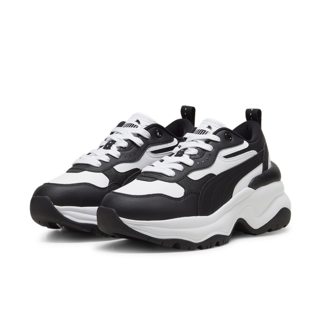 PUMA CILIA WEDGE 393915-07 White-Black