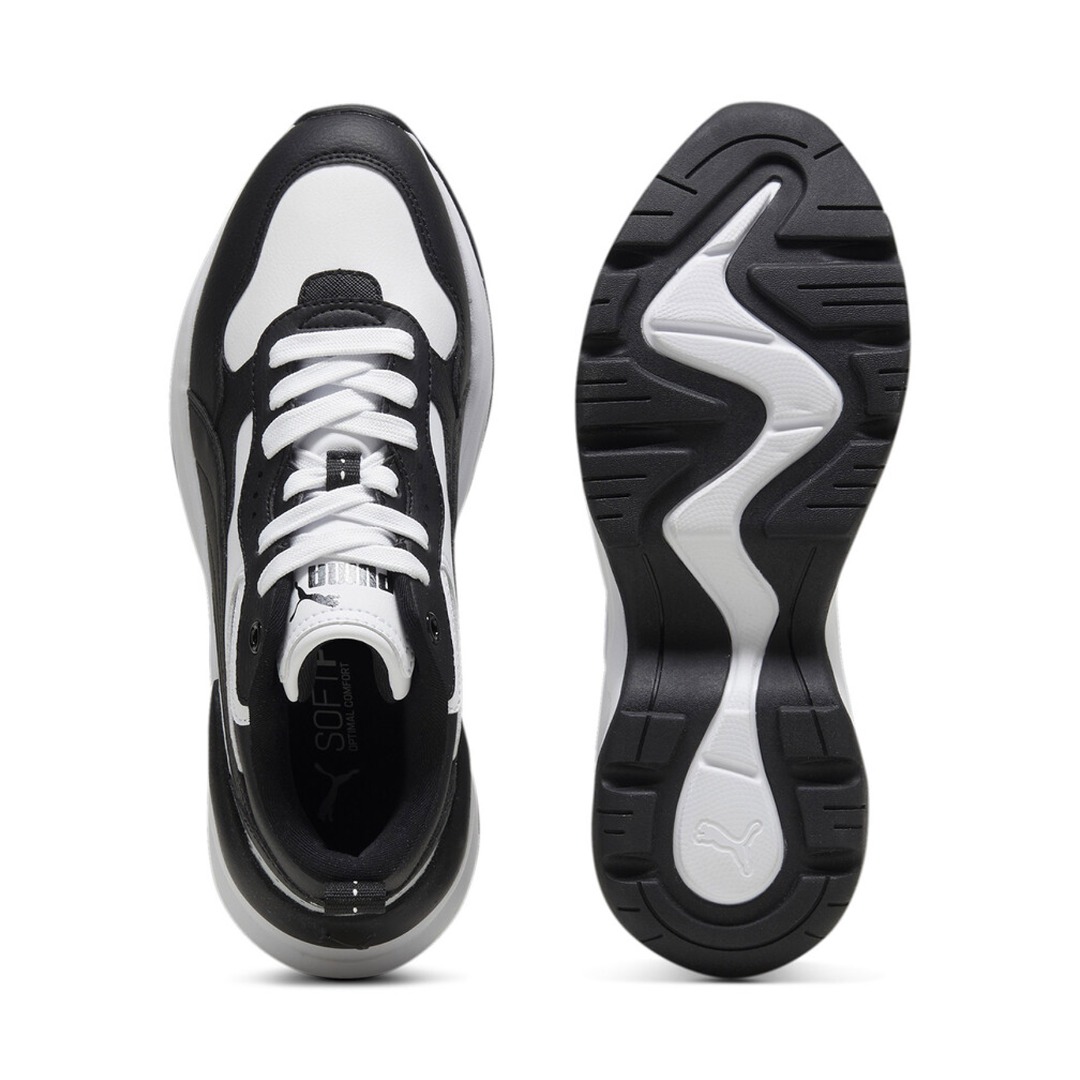 PUMA CILIA WEDGE 393915-07 White-Black