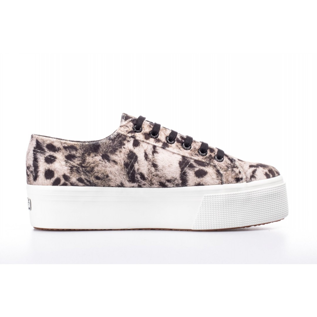 SUPERGA 2790 PRINT VELVET S3115KW-A1V Γκρί