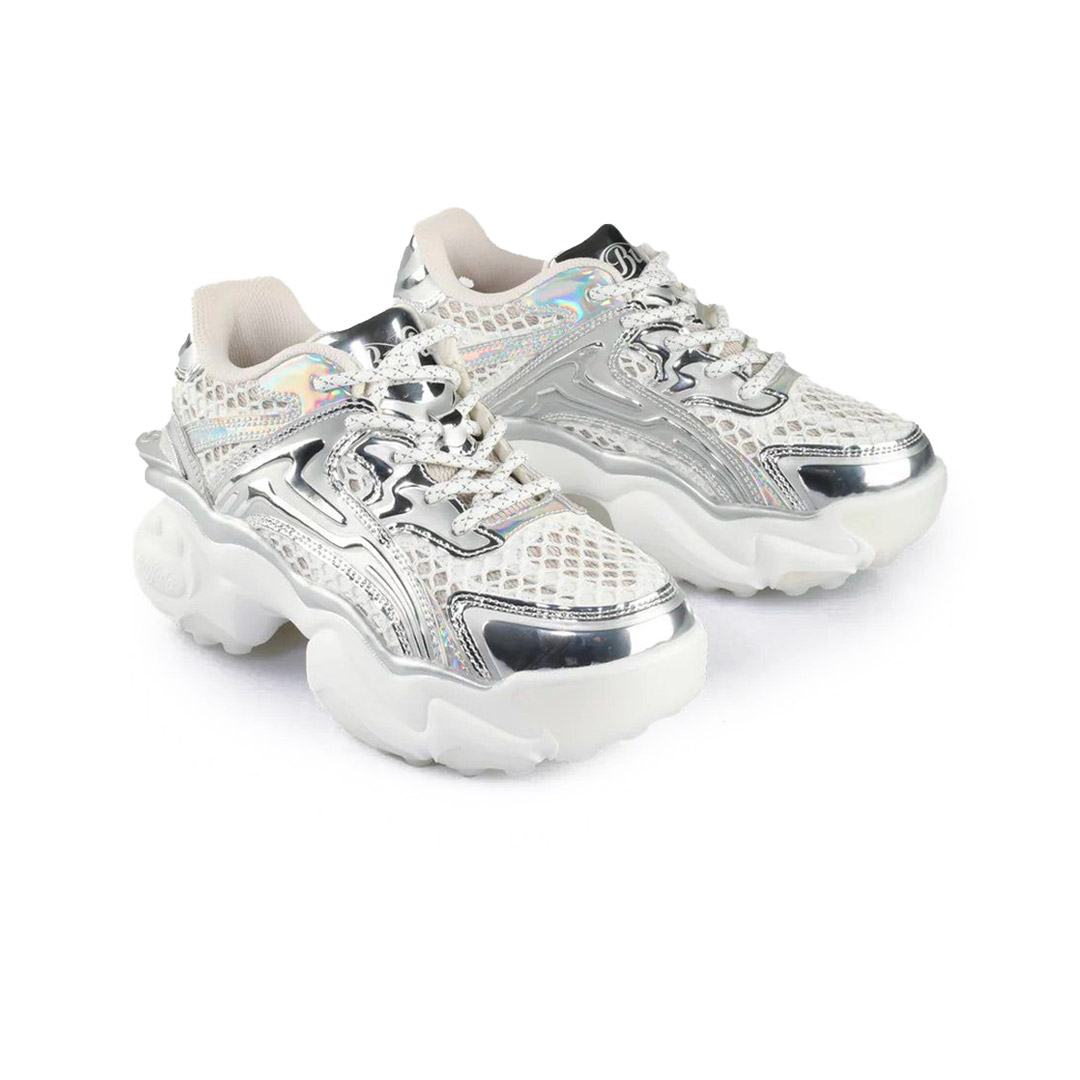 BUFFALO SCORE TEC 1636343-WHITE/SILVER Silver