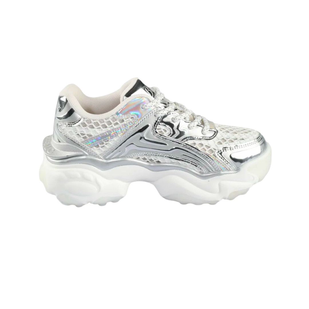 BUFFALO SCORE TEC 1636343-WHITE/SILVER Silver