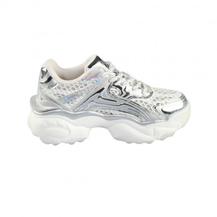 BUFFALO SCORE TEC 1636343-WHITE/SILVER Silver