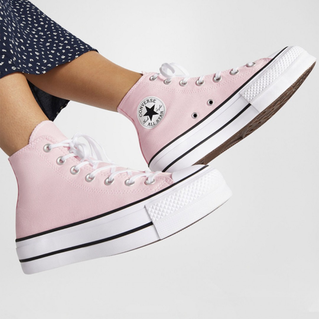 CONVERSE CHUCK TAYLOR ALL STAR LIFT PLATFORM A06507C Ροζ
