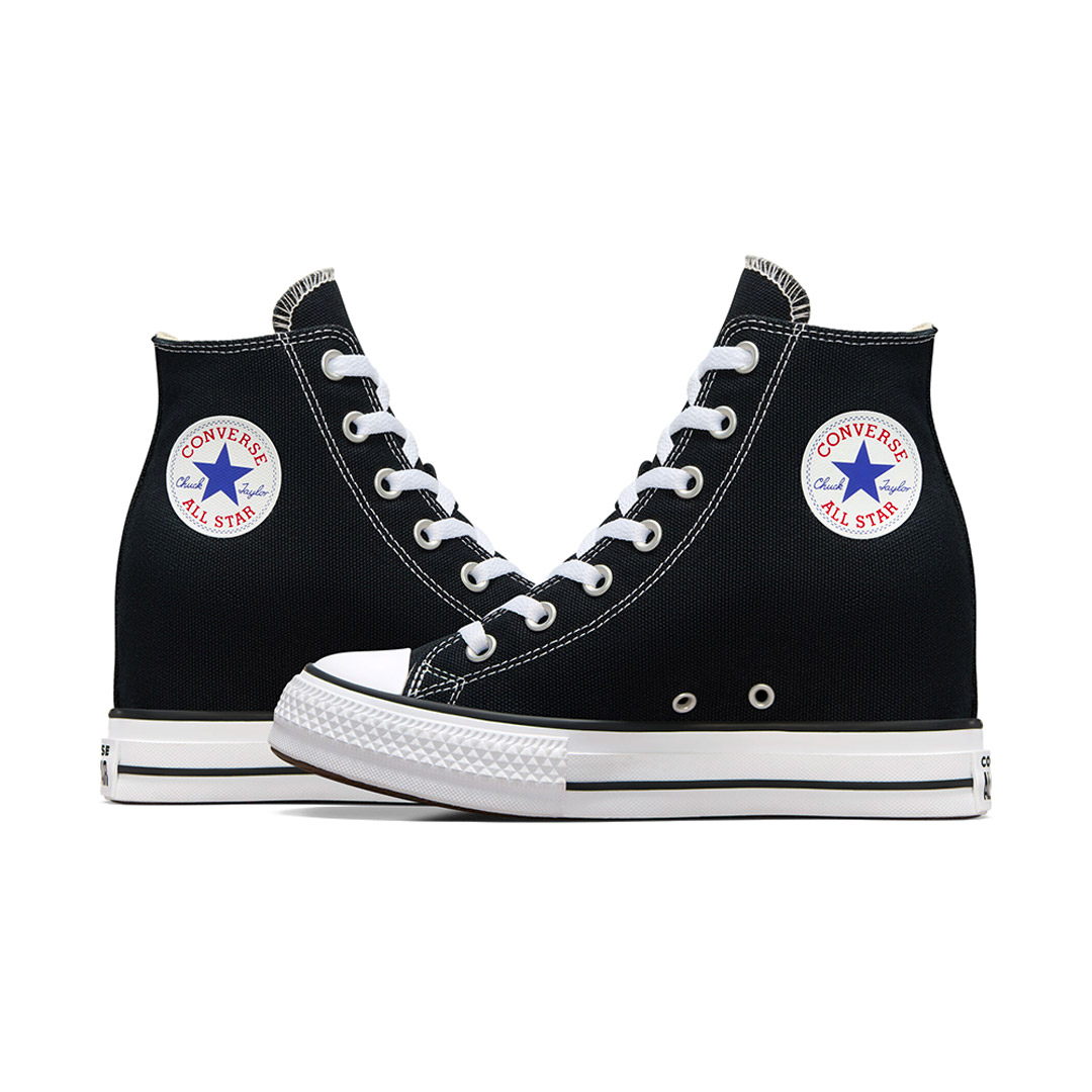 CONVERSE CHUCK TAYLOR ALL STAR CLASSIC WEDGE PLATFORM A11909C Μαύρο