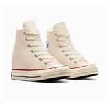 CONVERSE CHUCK 70 WEDGE A12562C Εκρού Εικόνα 2