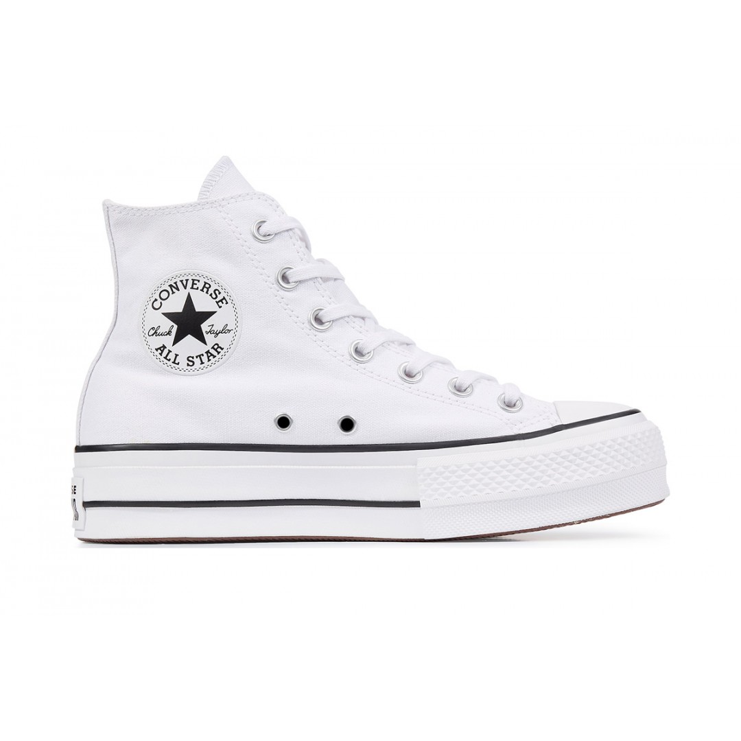 CONVERSE CHUCK TAYLOR ALL STAR PLATFORM CANVAS 560846C White