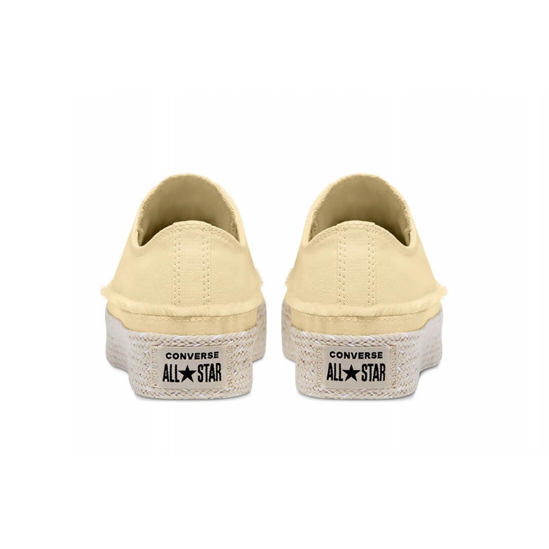 CONVERSE CHUCK TAYLOR ALL STAR TRAIL TO COVE ESPADRILLE LOW TOP 570772C Ecru