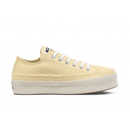 CONVERSE CHUCK TAYLOR ALL STAR TRAIL TO COVE ESPADRILLE LOW TOP 570772C Εκρού