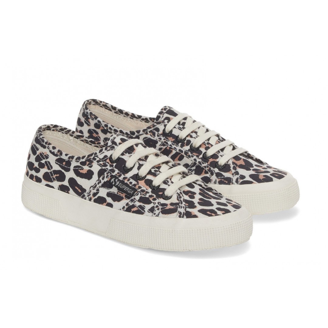 SUPERGA 2750 LIGHT LEOPARD PRINT S4121SW-AAD Brown