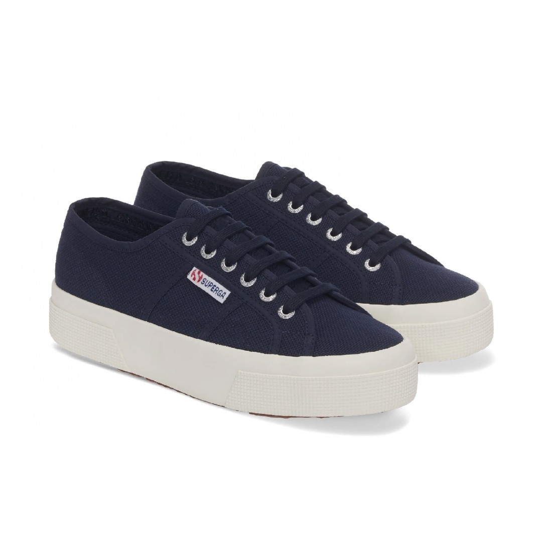 SUPERGA 2740 PLATFORM S21384W-AO8 Μπλε