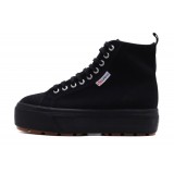 SUPERGA 2708 HI TOP TANK S2123DW-996 Black Image 