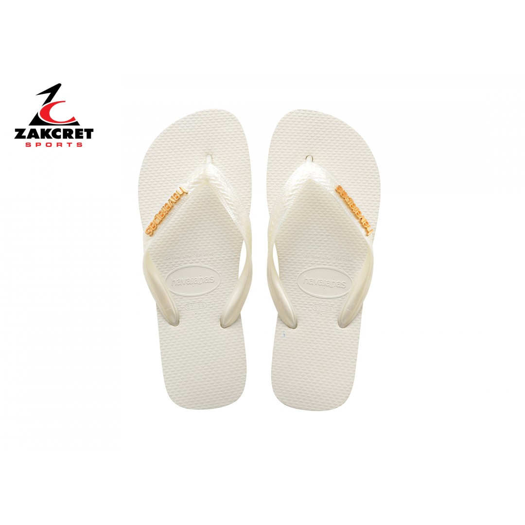 HAVAIANAS LOGO METALLIC 4127244-0001 White