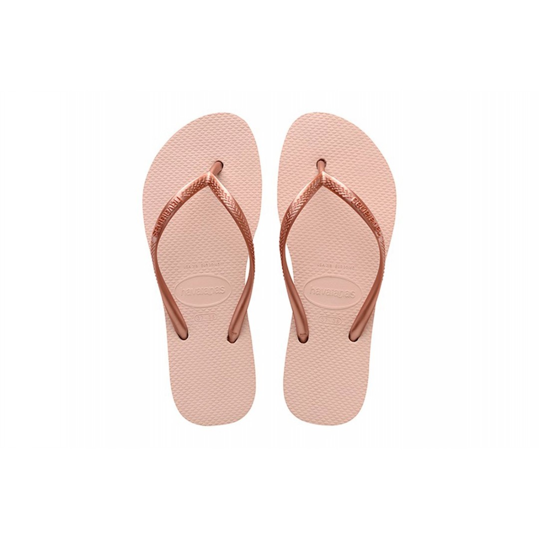 HAVAIANAS SLIM PLATFORM 4144537-3581 Pink Gold