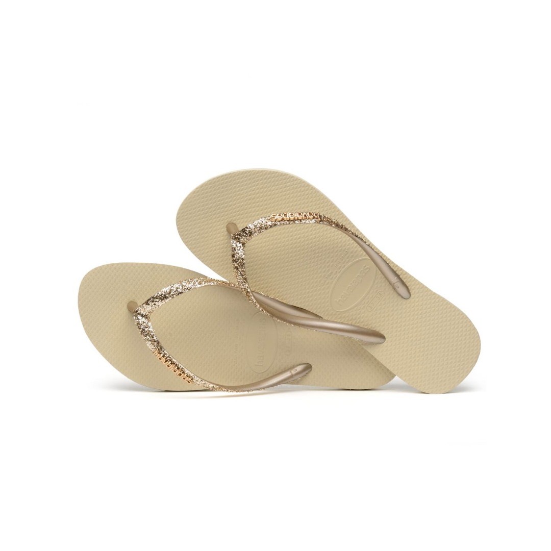 HAVAIANAS HAV. SLIM GLITTER II 4146975-0154 Beige