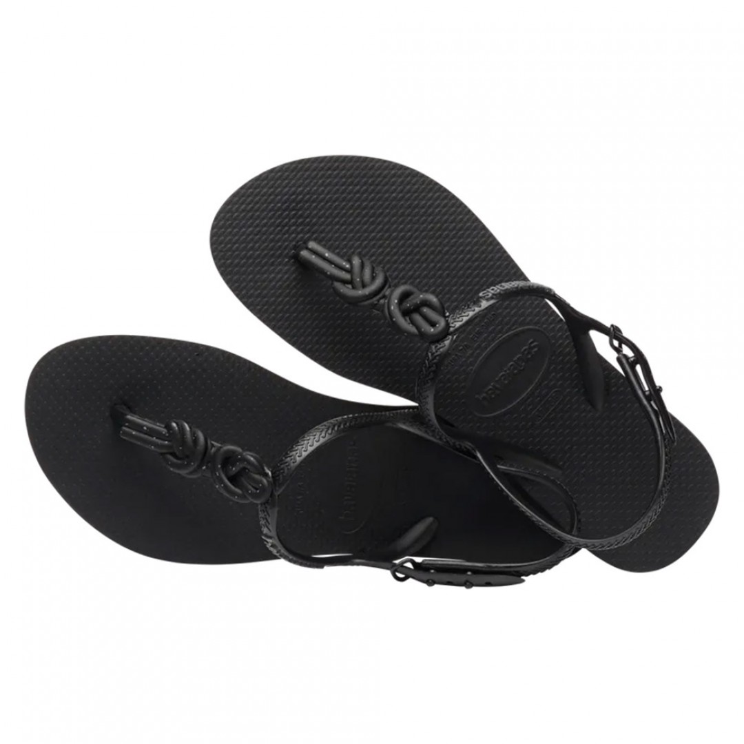 HAVAIANAS TWIST PLUS 4145579-1069 Μαύρο