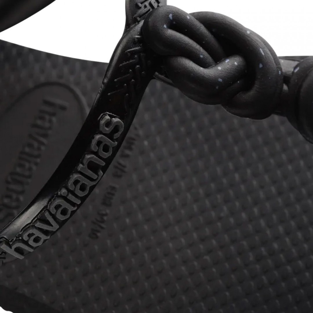 HAVAIANAS TWIST PLUS 4145579-1069 Μαύρο