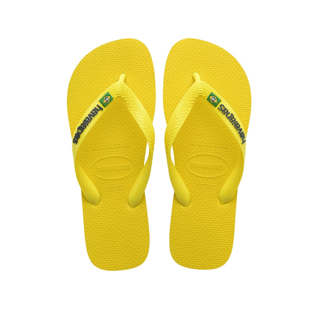 HAVAIANAS HAV.BRASIL LOGO NEON 4149370-8809 Yellow
