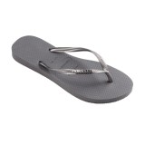 HAVAIANAS SLIM LOGO METALLIC 4119875-5178 Γκρί Εικόνα 1
