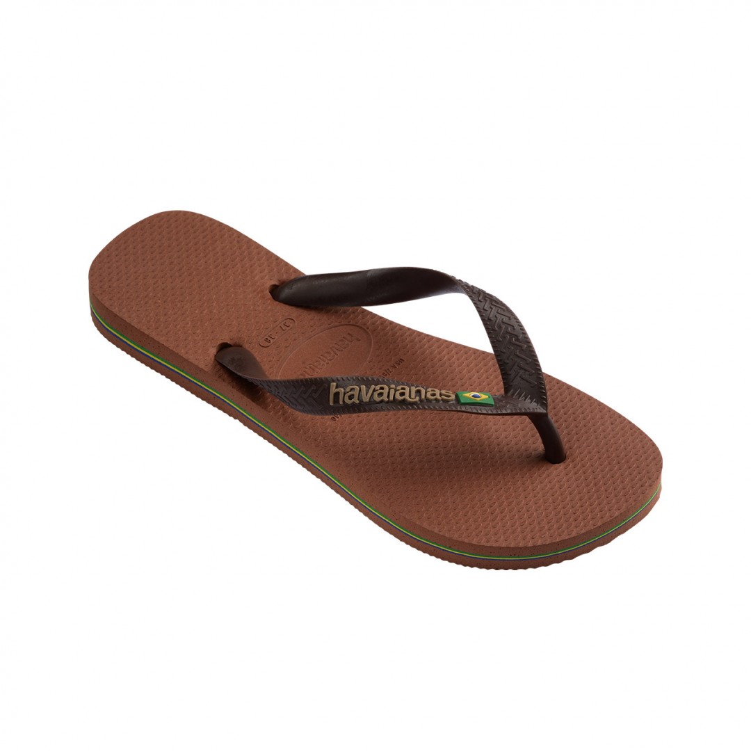 HAVAIANAS BRASIL LOGO 4110850-2815 Brown