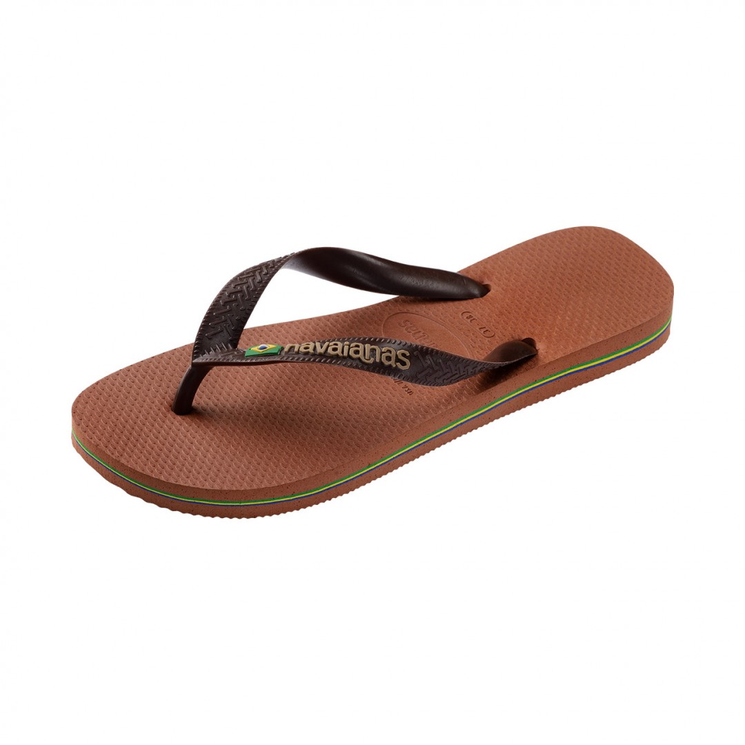 HAVAIANAS BRASIL LOGO 4110850-2815 Brown
