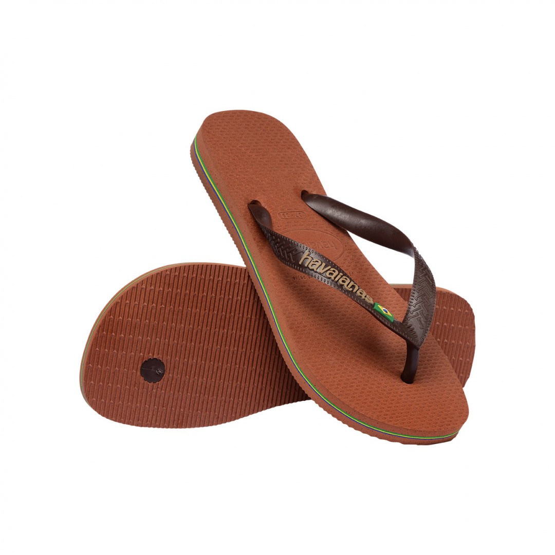 HAVAIANAS BRASIL LOGO 4110850-2815 Brown