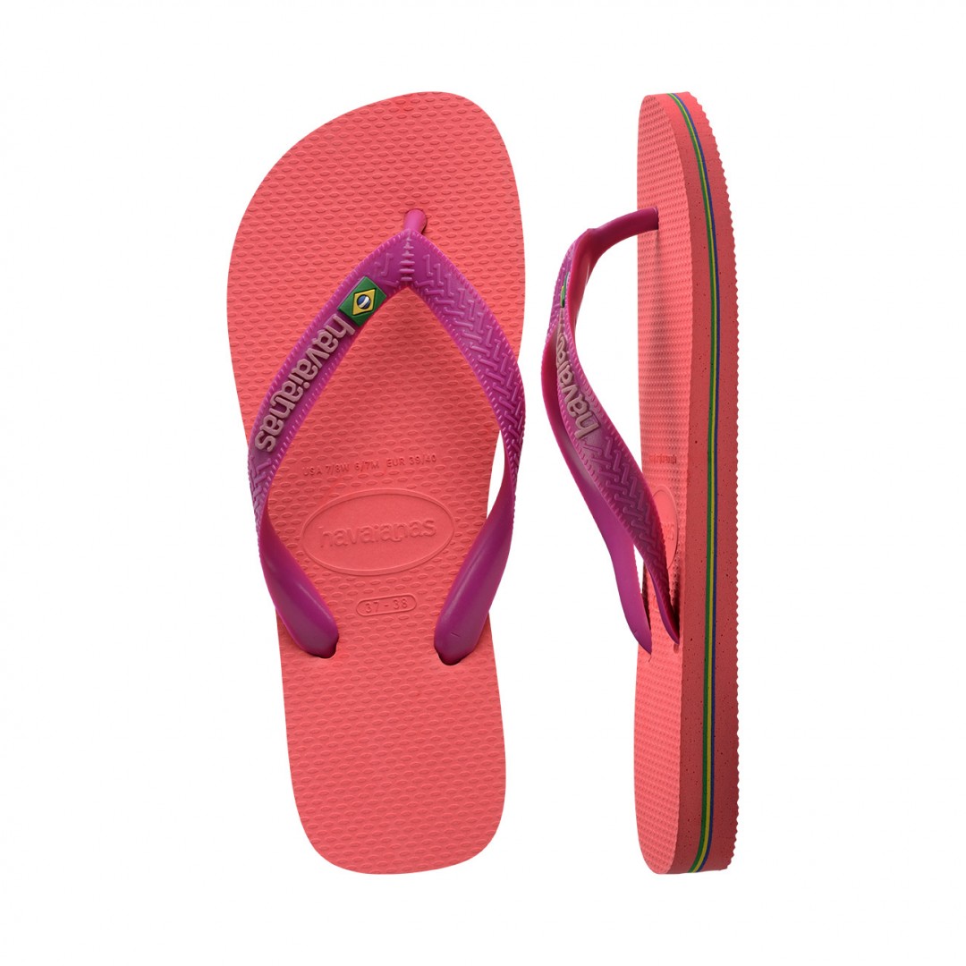 HAVAIANAS BRASIL LOGO 4110850-4380 Coral